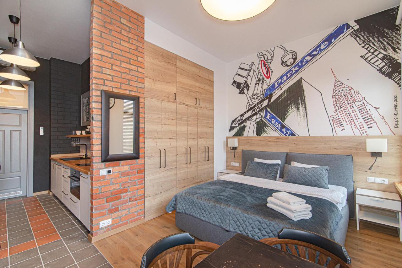 Modern Vilnius Old Town Apartment With Free Parking Kültér fotó