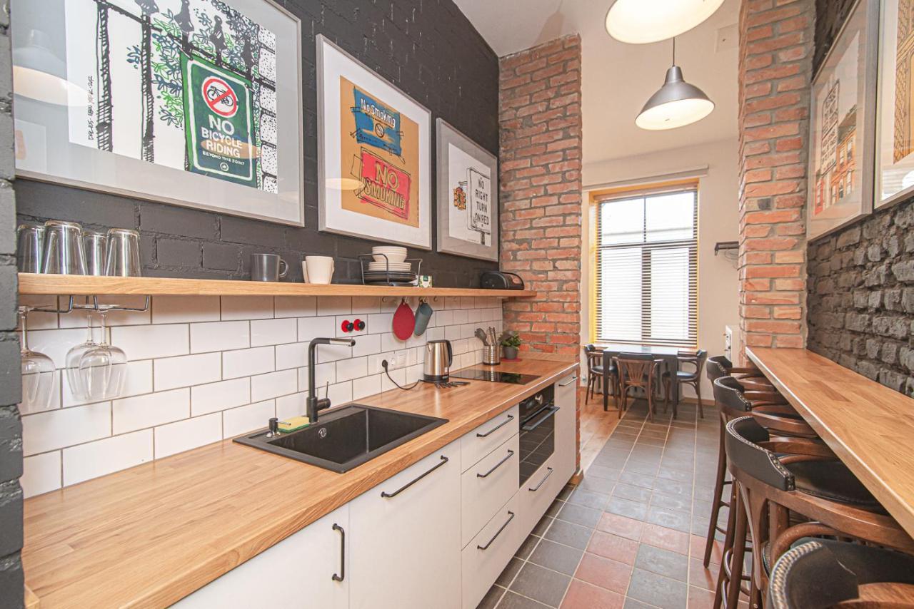 Modern Vilnius Old Town Apartment With Free Parking Kültér fotó