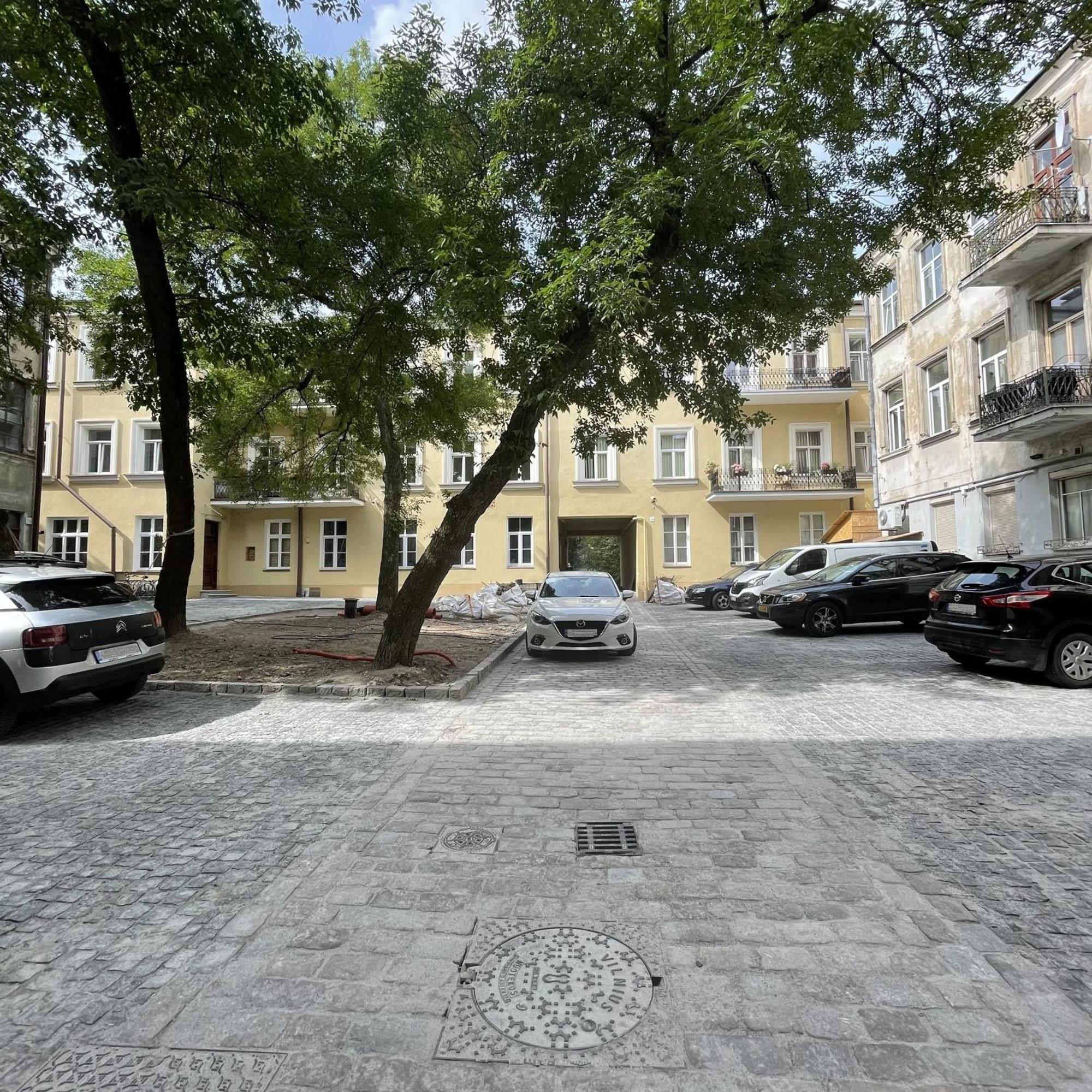 Modern Vilnius Old Town Apartment With Free Parking Kültér fotó
